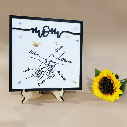 Mother's Day Souvenir Gift Wooden Frame Ornament